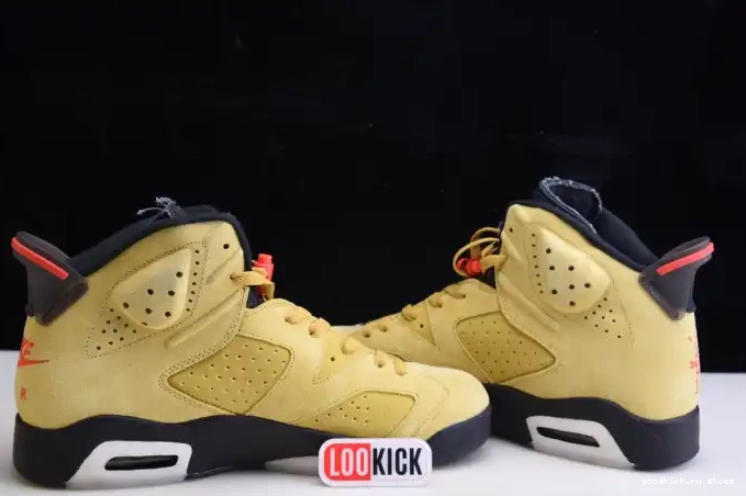 JORDAN 6 X AIR YELLOW TRAVIS SCOTT CN1084-300 0515